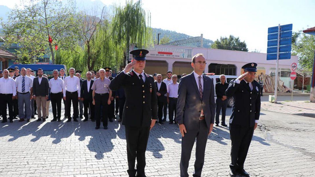 19 Eylül Gaziler Günü, Atatürk Anıt alanında düzenlenen törenle kutlandı. 