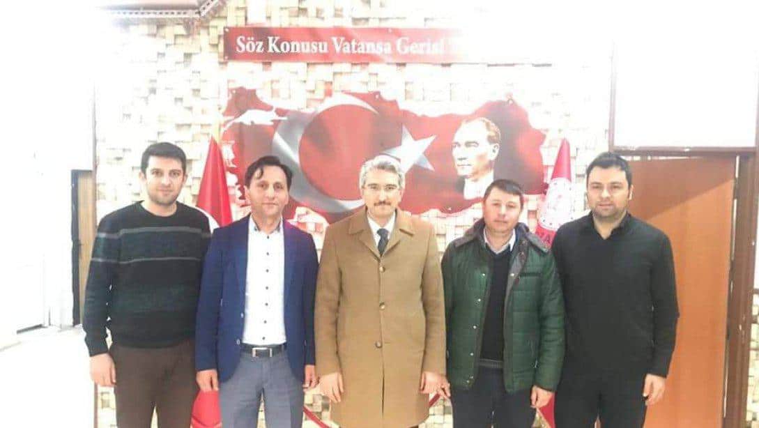 Milli Eğitim Müdürümüz Hüdaverdi YILDIZ İlçemiz Türkan İrfan Akün Çok Programlı Anadolu Lisemizi ziyaret etti. 