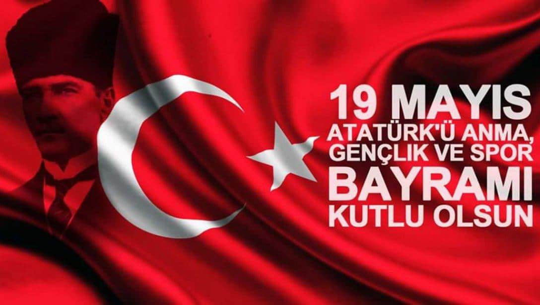 Milli Mücadelemizin ilk adımı olan Gazi Mustafa Kemal Atatürk'ün Samsun'a çıkışının 101.yılında Gazi Mustafa Kemal ATATÜRK'ü ve ebediyete intikal etmiş bütün şehit ve gazilerimizi minnet ve şükranla anıyoruz.19 Mayıs Gençlik ve Spor Bayramımız kutlu olsun