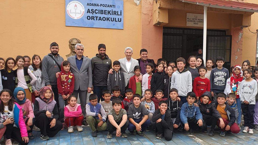 Milli Eğitim Müdürümüz Hüdaverdi YILDIZ ve Şube Müdürümüz Mehmet YILDIRIM,köy okullarını ziyaret ettiler. 