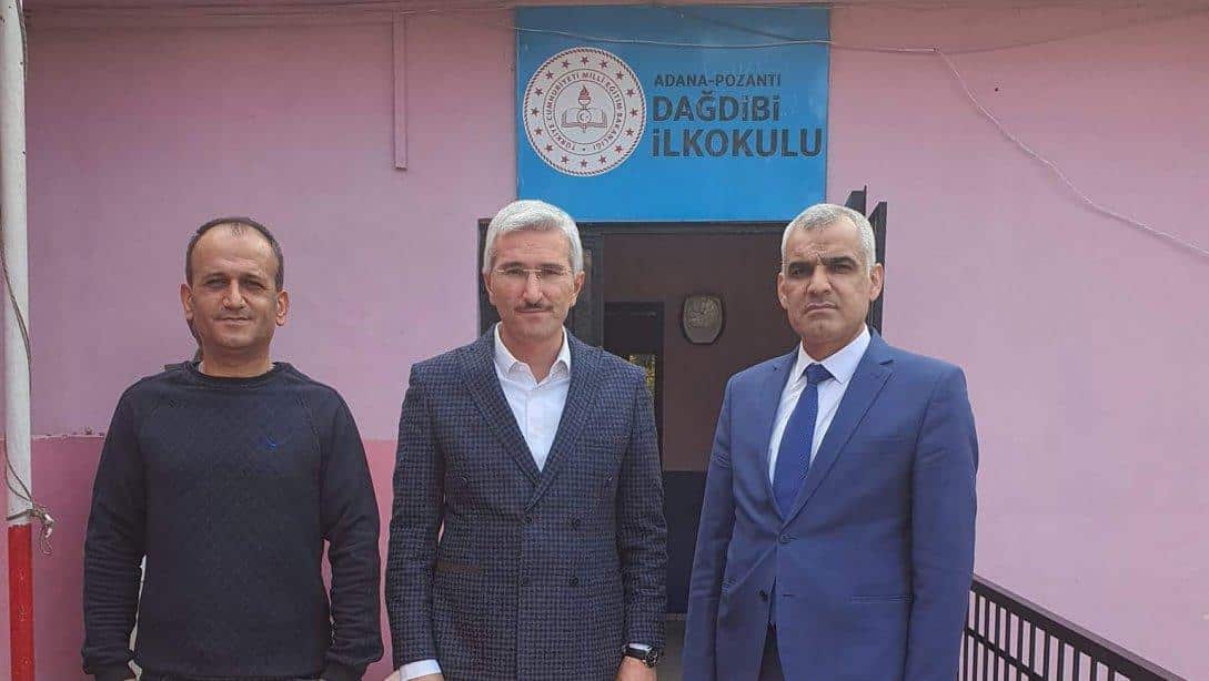 Milli Eğitim Müdürümüz Sn.Hüdaverdi YILDIZ ve Şube Müdürümüz Mehmet YILDIRIM Dağdibi İlkokulunu ziyaret ettiler .