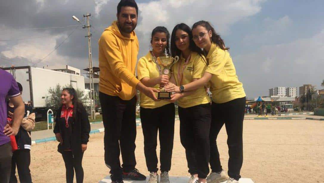 Okul Sporları Bocce Dalında   Türkan İrfan Akün Çok Programlı Anadolu Lisesi takımımız Adana 1.si oldular.